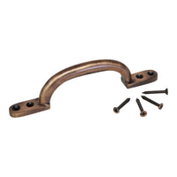Handle IR8360 Traditional Classic D-Shaped Handle Pull, Antique Brass