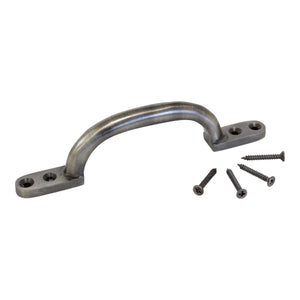 Handle IR8360 Traditional Classic D-Shaped Handle Pull, Antique Brass