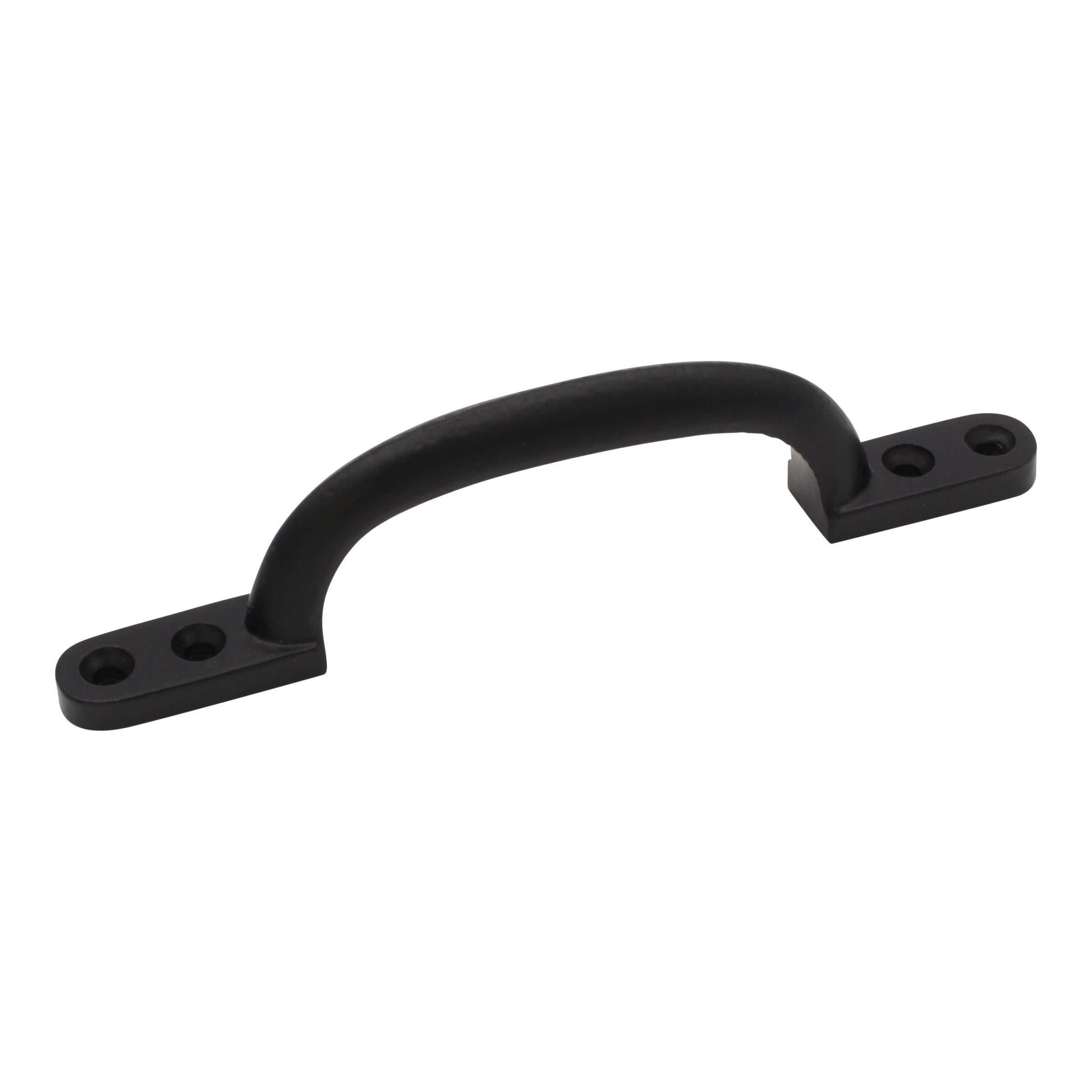 [Handle IR8358] Solid Cast Iron Traditional Leaf Handle Pull (5 5/16 Inch)