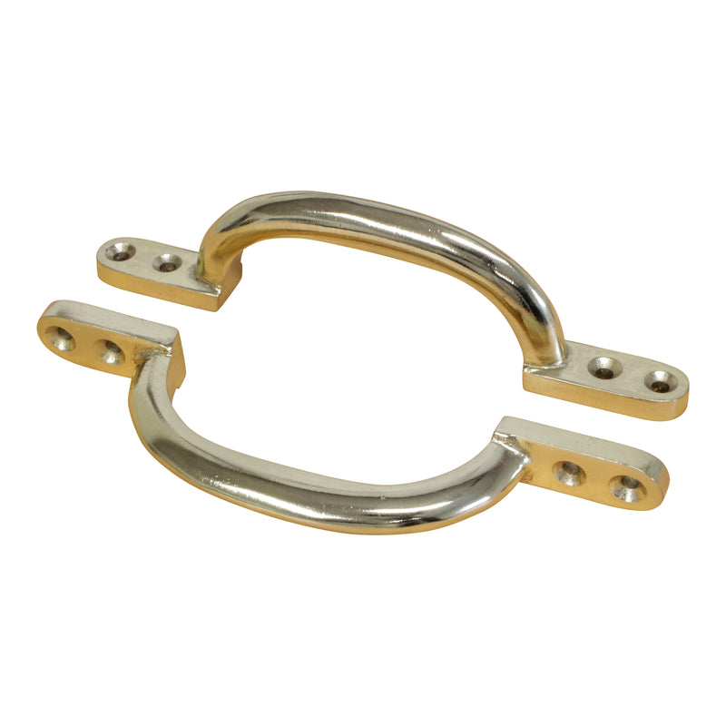 Handle IR8360 Traditional Classic D-Shaped Handle Pull, Antique Brass