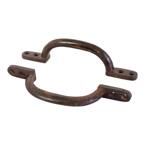 Handle IR8360 Traditional Classic D-Shaped Handle Pull, Antique Brass