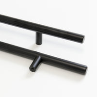 Handle SS002 Modern, T-Bar Handle Pull, Black