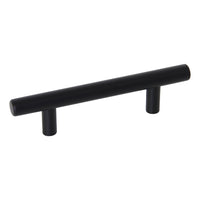 Handle SS002 Modern, T-Bar Handle Pull, Black