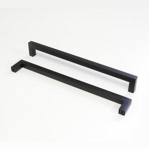 Handle SS128 Modern, Bar Handle Pull, Black