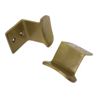 Mod Hook BR01 Modern Wall Hook, Antique Brass