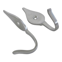 Fleur Hook BR2394 Vintage Wall Hook, Antique Brass