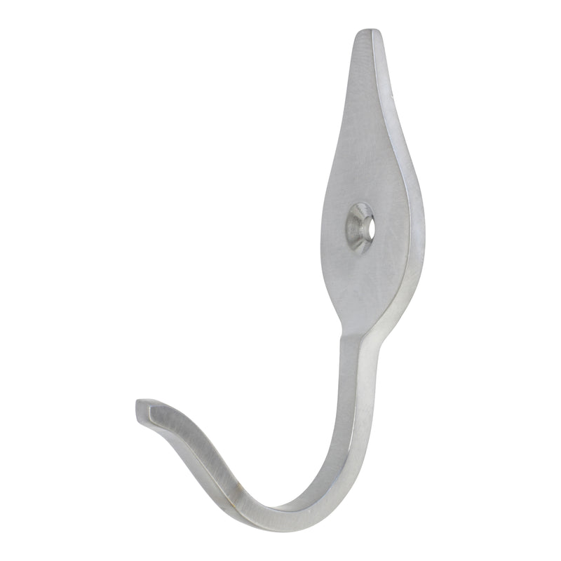 Fleur Hook BR2394 Vintage Wall Hook, Antique Brass