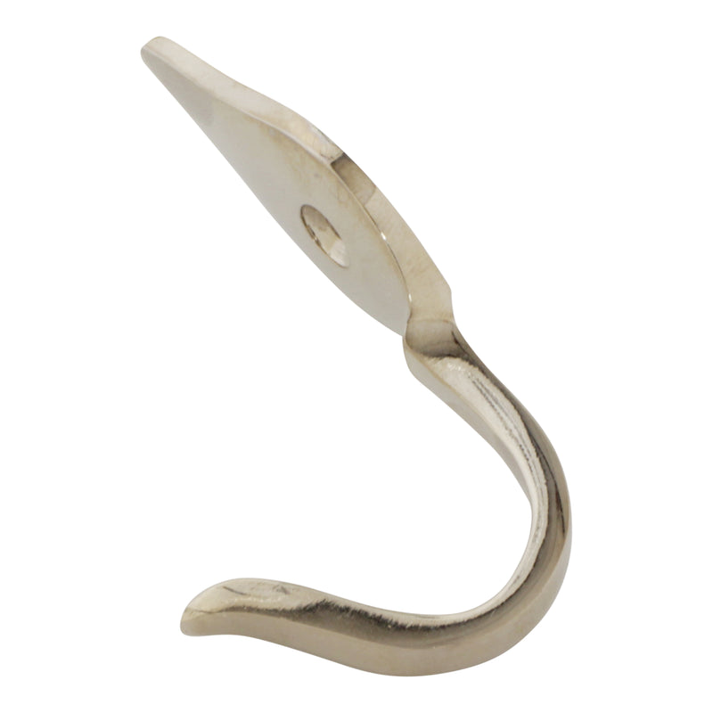 Fleur Hook BR2394 Vintage Wall Hook, Antique Brass