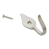 Fleur Hook BR2394 Vintage Wall Hook, Antique Brass