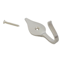 Fleur Hook BR2394 Vintage Wall Hook, Antique Brass