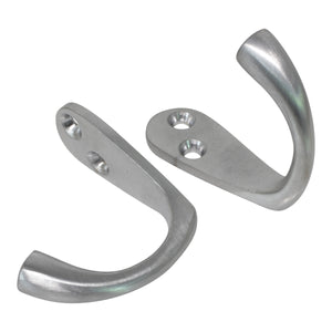 Graze Hook BR2552 Decorative Wall Hook, Antique Brass