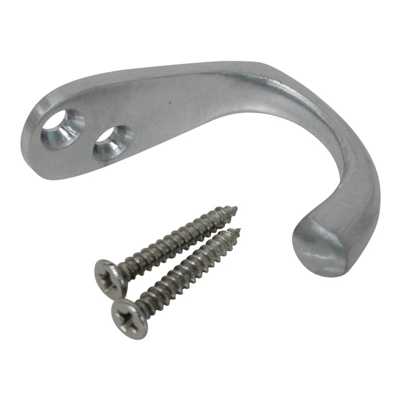 Graze Hook BR2552 Decorative Wall Hook, Antique Brass