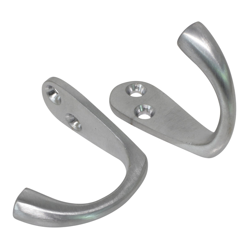 Graze Hook BR2552 Decorative Wall Hook, Antique Brass