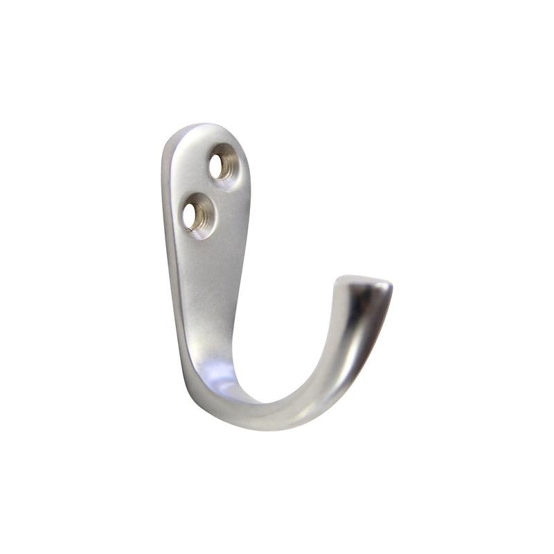 Graze Hook BR2552 Decorative Wall Hook, Polished Brass