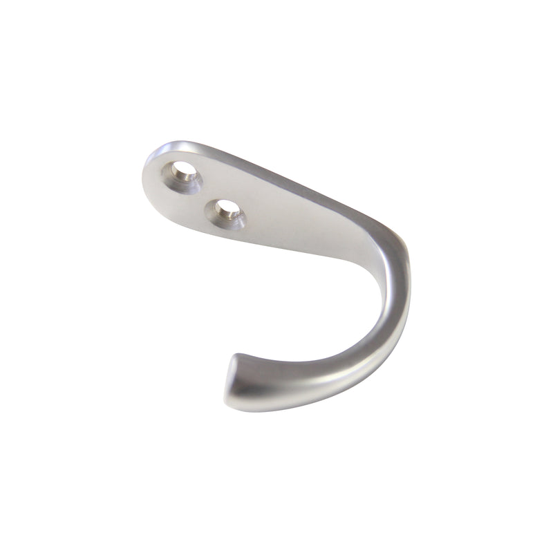 Graze Hook BR2552 Decorative Wall Hook, Polished Brass