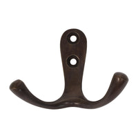 Duo Hook BR2560 Modern Wall Hook, Antique Brass