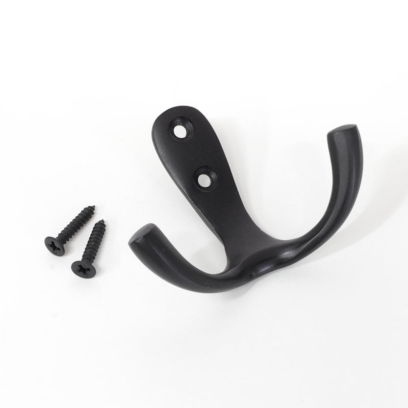 Duo Hook BR2560 Modern Wall Hook, Antique Brass