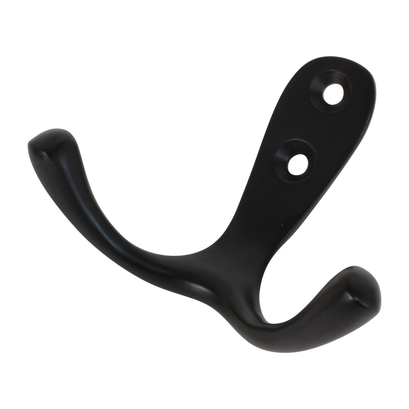 Duo Hook BR2560 Modern Wall Hook, Antique Brass