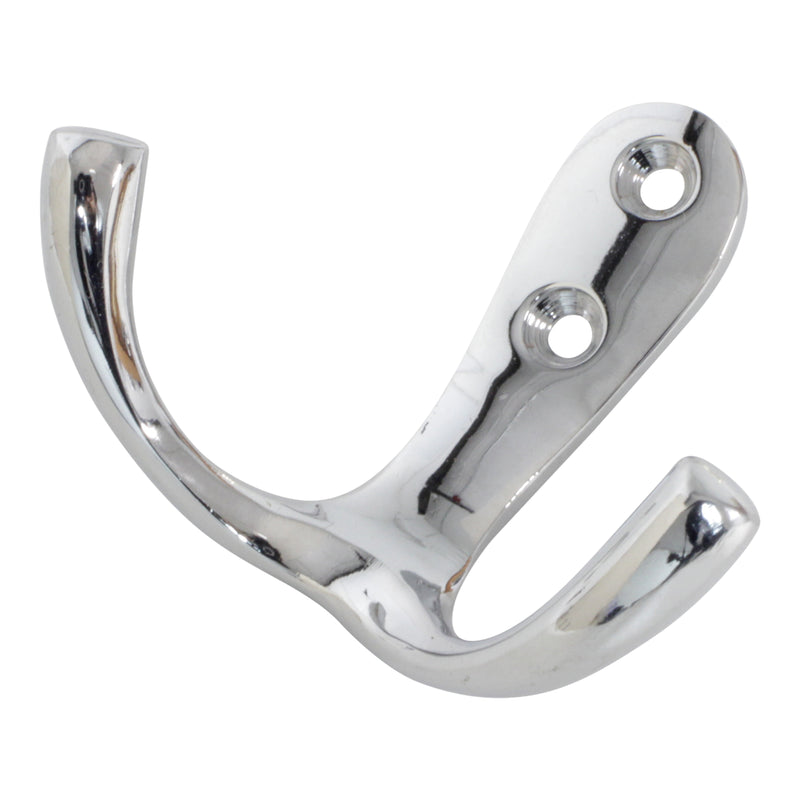 Duo Hook BR2560 Modern Wall Hook, Antique Brass