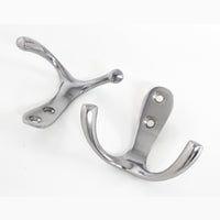 Duo Hook BR2560 Modern Wall Hook, Antique Brass