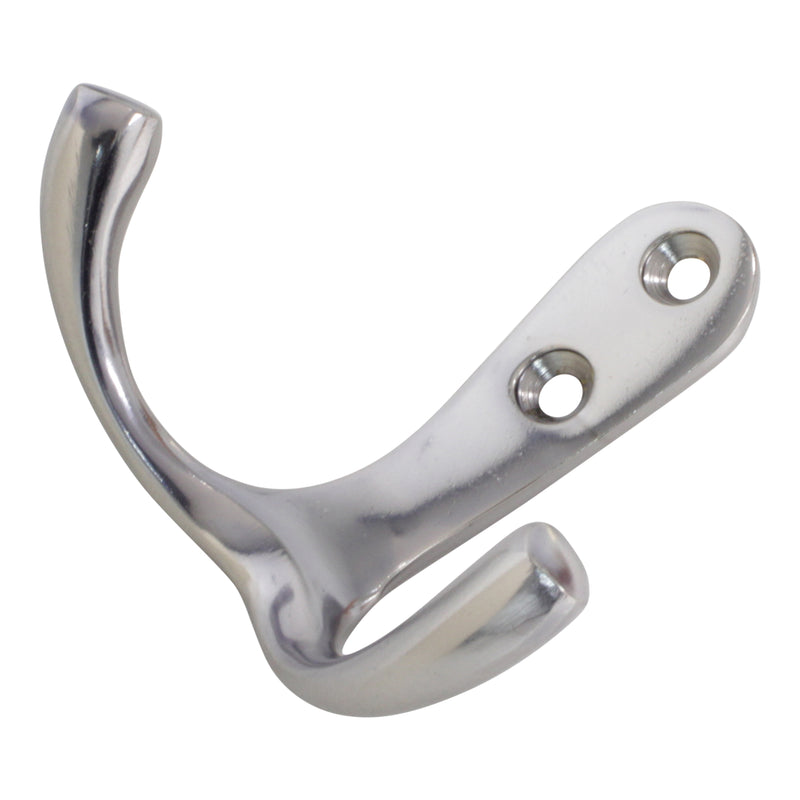 Duo Hook BR2560 Modern Wall Hook, Antique Brass