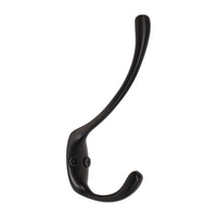 Sleek Hook BR2564 Modern Standard Wall Hook, Antique Brass