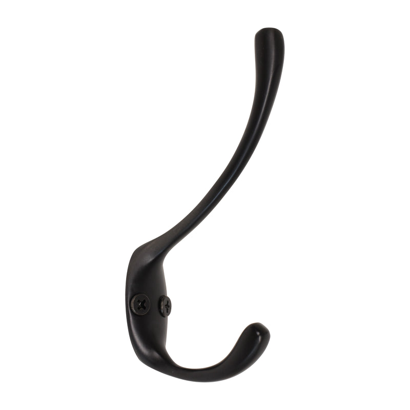 Sleek Hook BR2564 Modern Standard Wall Hook, Antique Brass