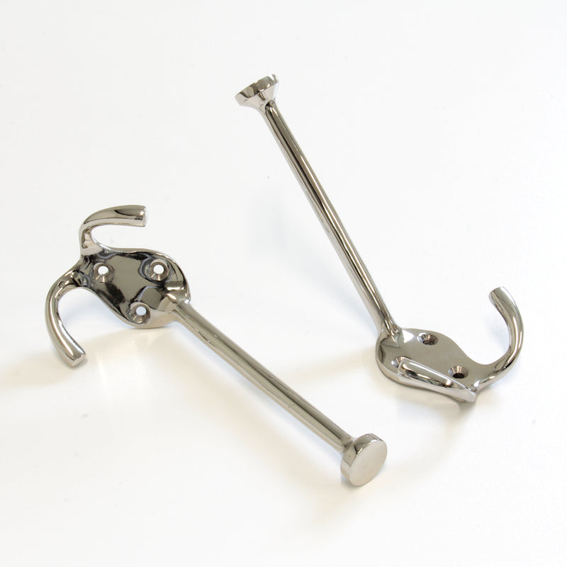 Grip Hook BR2566 Modern Wall Hook, Polished Brass
