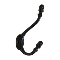Acorn Hook IR8382 Vintage Wall Hook, Black