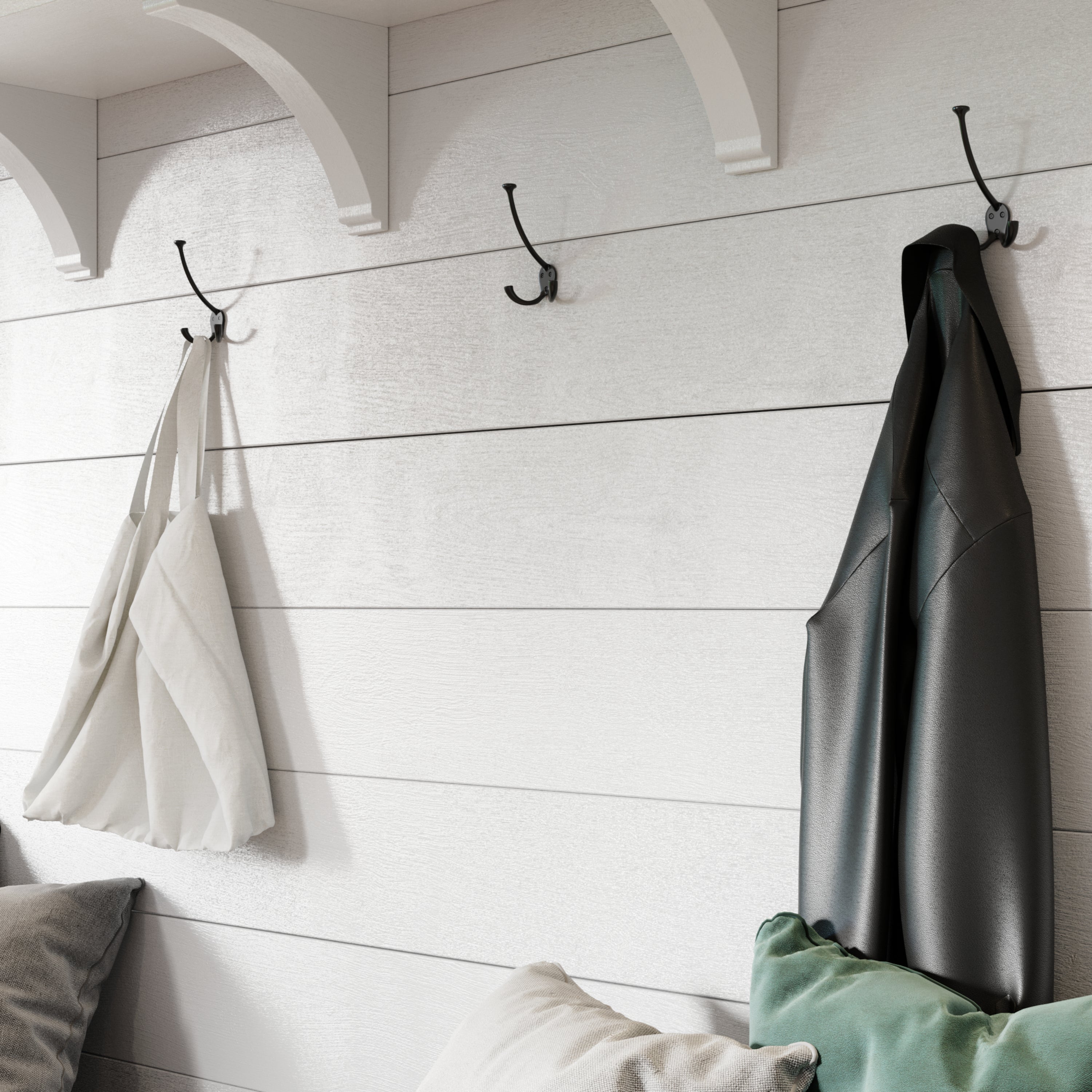 Droplet Hook IR8386] Rustic Wall Hook (2.6 Inch) | RCH Hardware