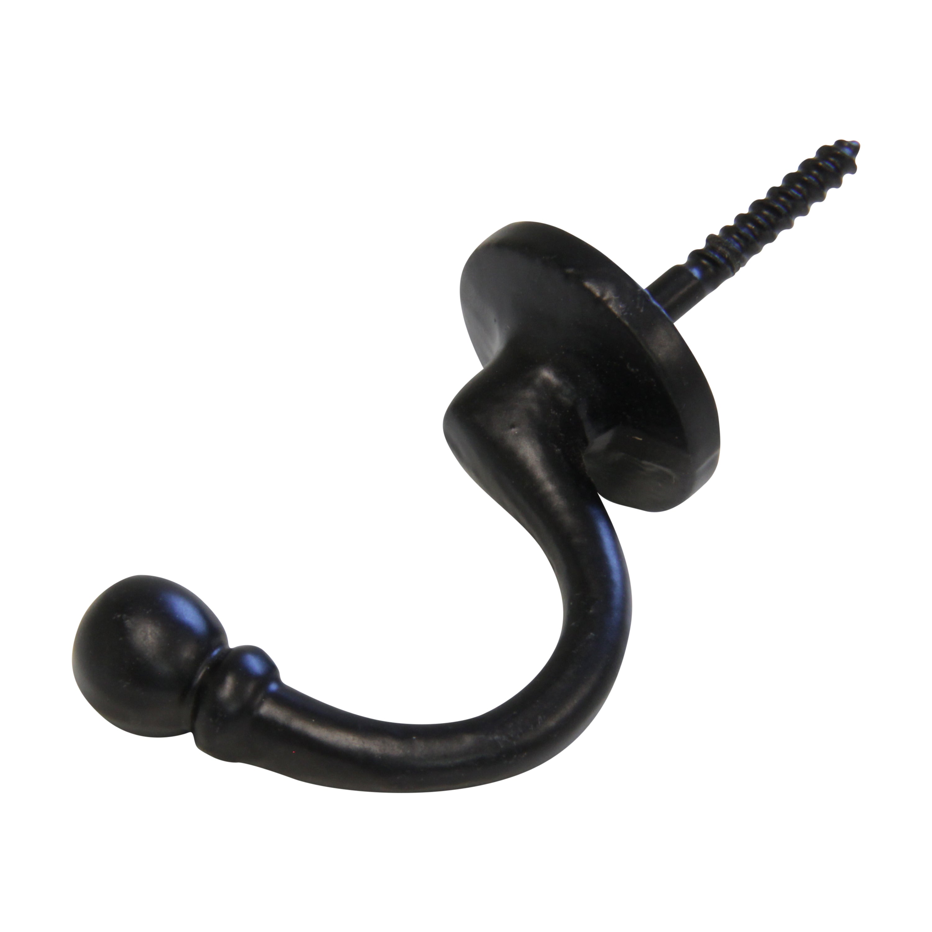 Curve Hook IR8389] Rustic screw-in Wall Hook | 2 Sizes | RCH Hardware