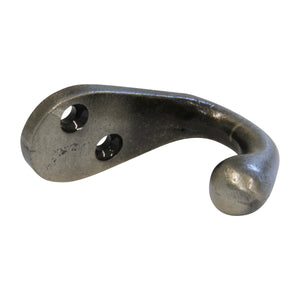 Droplet Hook IR8390 Decorative Wall Hook, Antique Brass