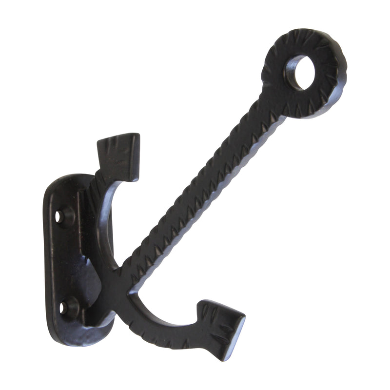 Anchor Hook IR8391 Decorative Wall Hook, Antique Brass