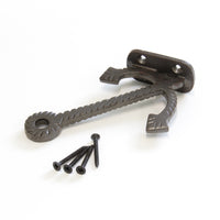 Anchor Hook IR8391 Decorative Wall Hook, Antique Brass
