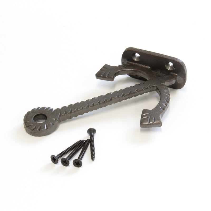 Anchor Hook IR8391 Decorative Wall Hook, Antique Brass