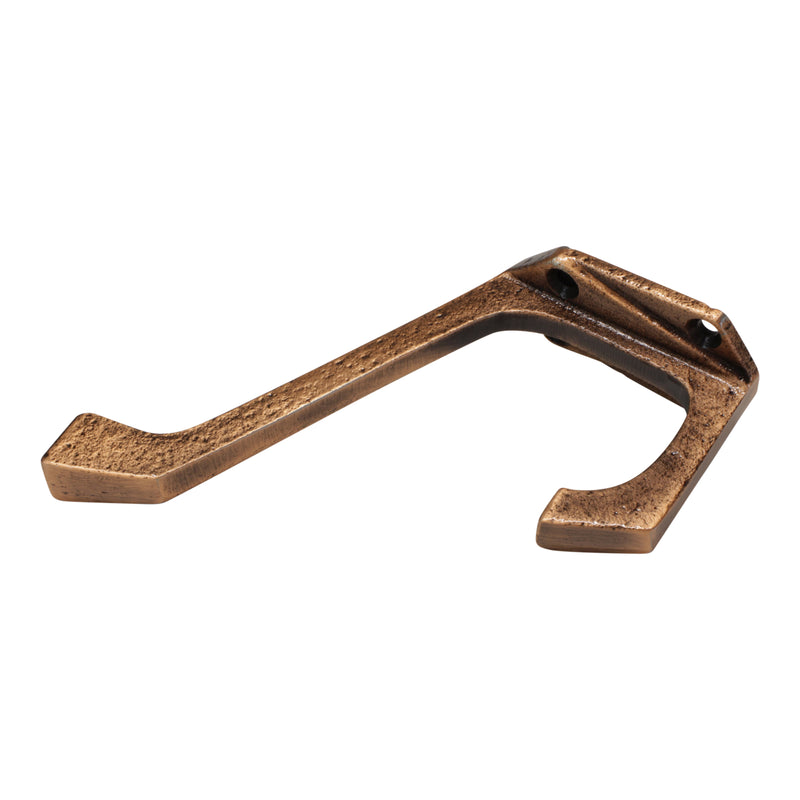 Edge Hook IR8393 Decorative Wall Hook, Antique Brass