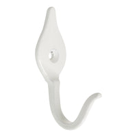 Fleur Hook IR8394 Vintage Wall Hook, Antique Brass