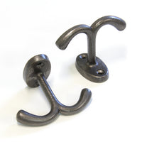 Admiral Hook IR8395 Rustic Nautical Ceiling Hook, Antique Brass
