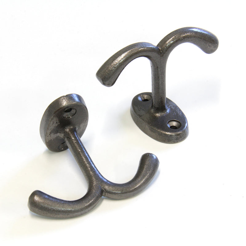 Admiral Hook IR8395 Rustic Nautical Ceiling Hook, Antique Brass