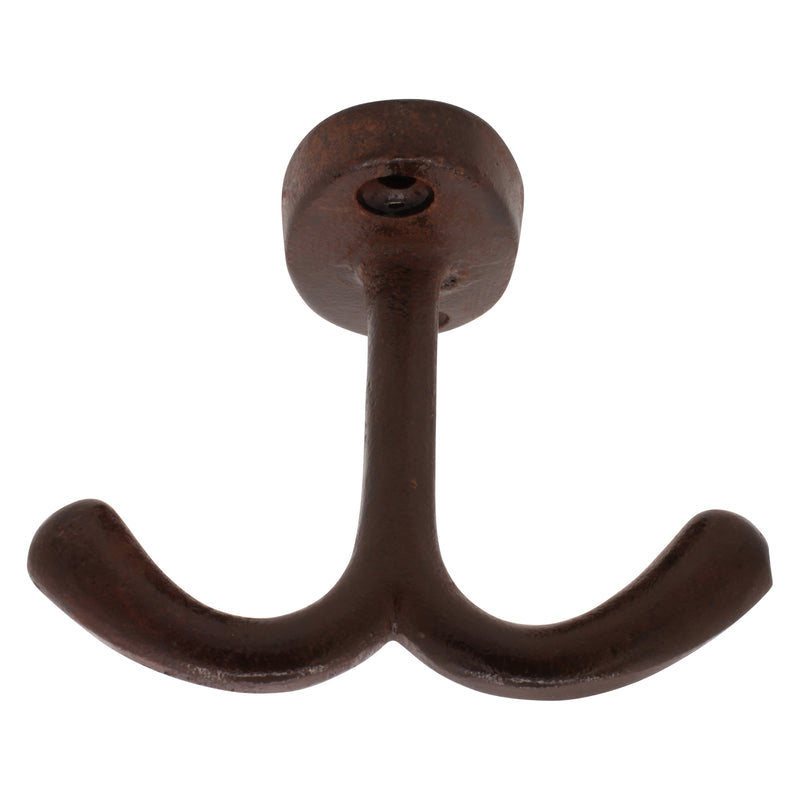 Admiral Hook IR8395 Rustic Nautical Ceiling Hook, Antique Brass