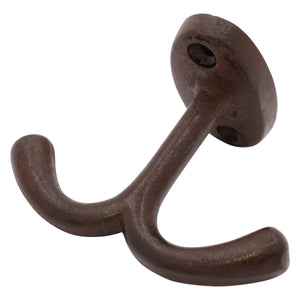 Admiral Hook IR8395 Rustic Nautical Ceiling Hook, Antique Brass