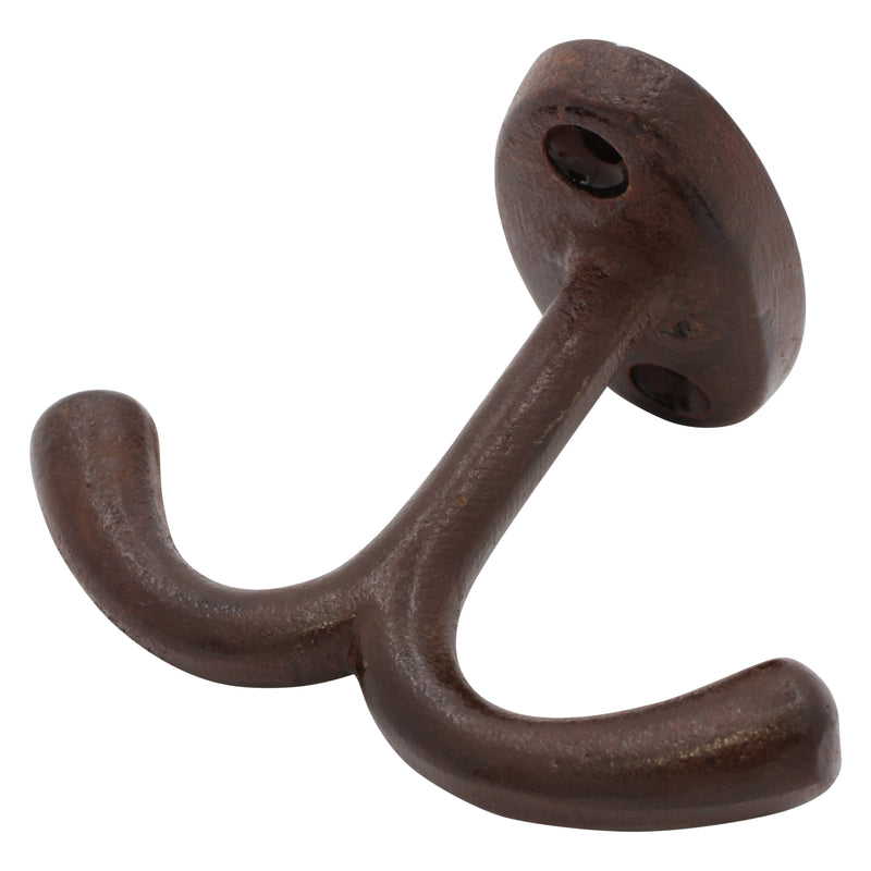 Admiral Hook IR8395 Rustic Nautical Ceiling Hook, Antique Brass