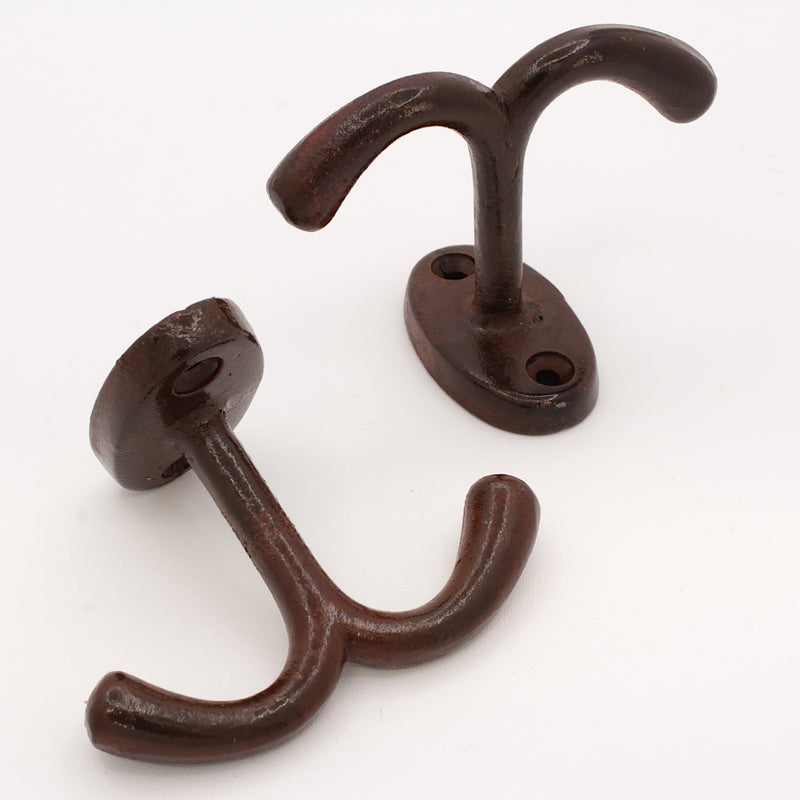 Admiral Hook IR8395 Rustic Nautical Ceiling Hook, Antique Brass