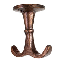 Nautical Hook IR8397 Decorative Ceiling Hook, Antique Brass