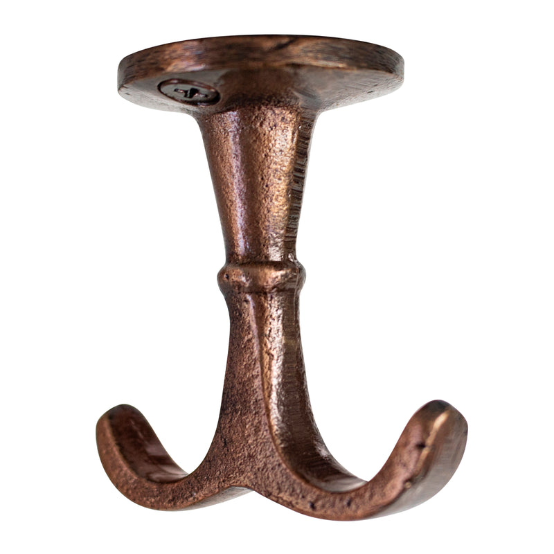 Nautical Hook IR8397 Rustic Ceiling Hook, Antique Brass