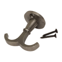 Nautical Hook IR8397 Rustic Ceiling Hook, Antique Brass