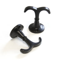 Nautical Hook IR8397 Rustic Ceiling Hook, Antique Brass
