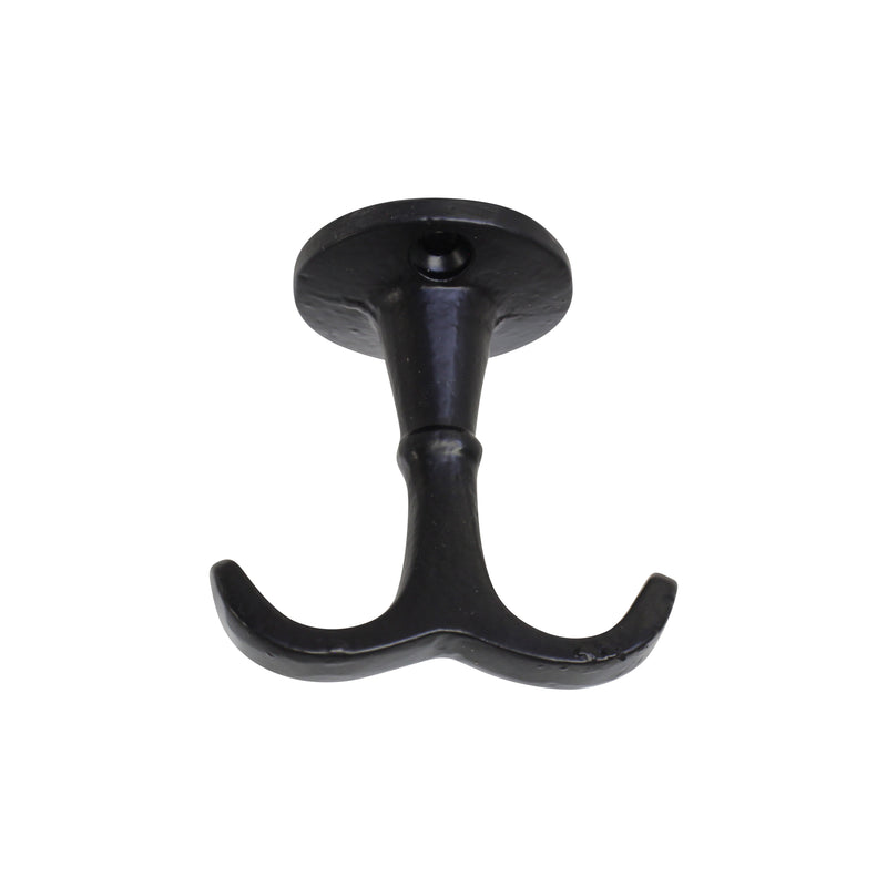 Nautical Hook IR8397 Rustic Ceiling Hook, Antique Brass