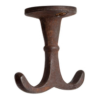 Nautical Hook IR8397 Rustic Ceiling Hook, Antique Brass