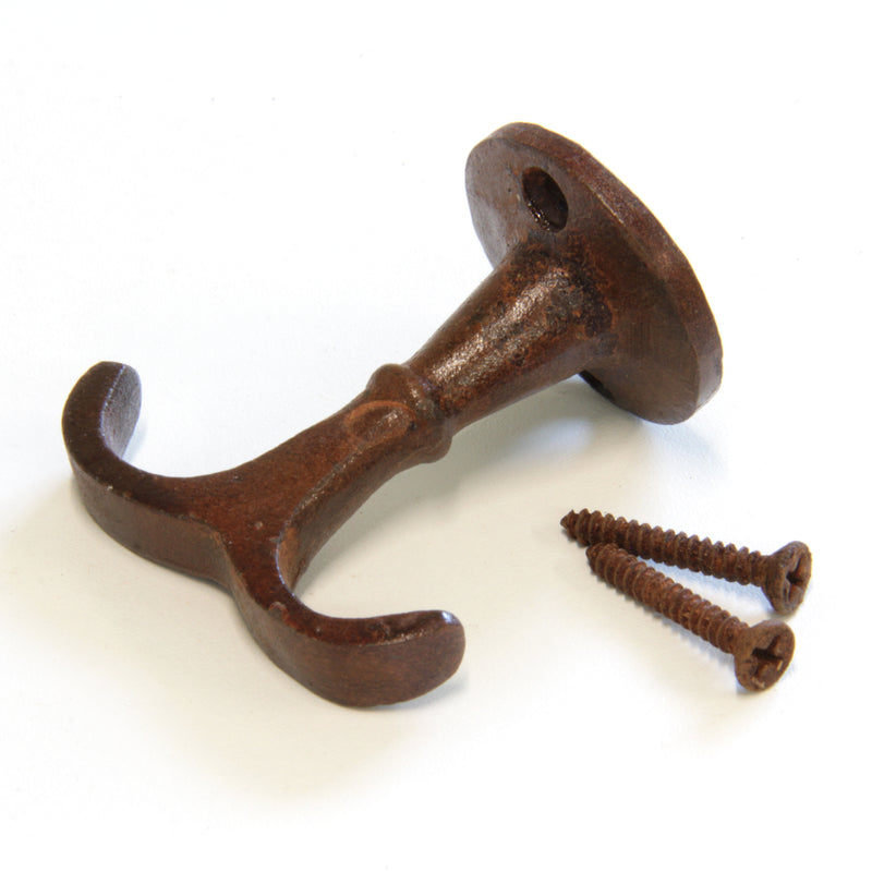 Nautical Hook IR8397 Rustic Ceiling Hook, Antique Brass
